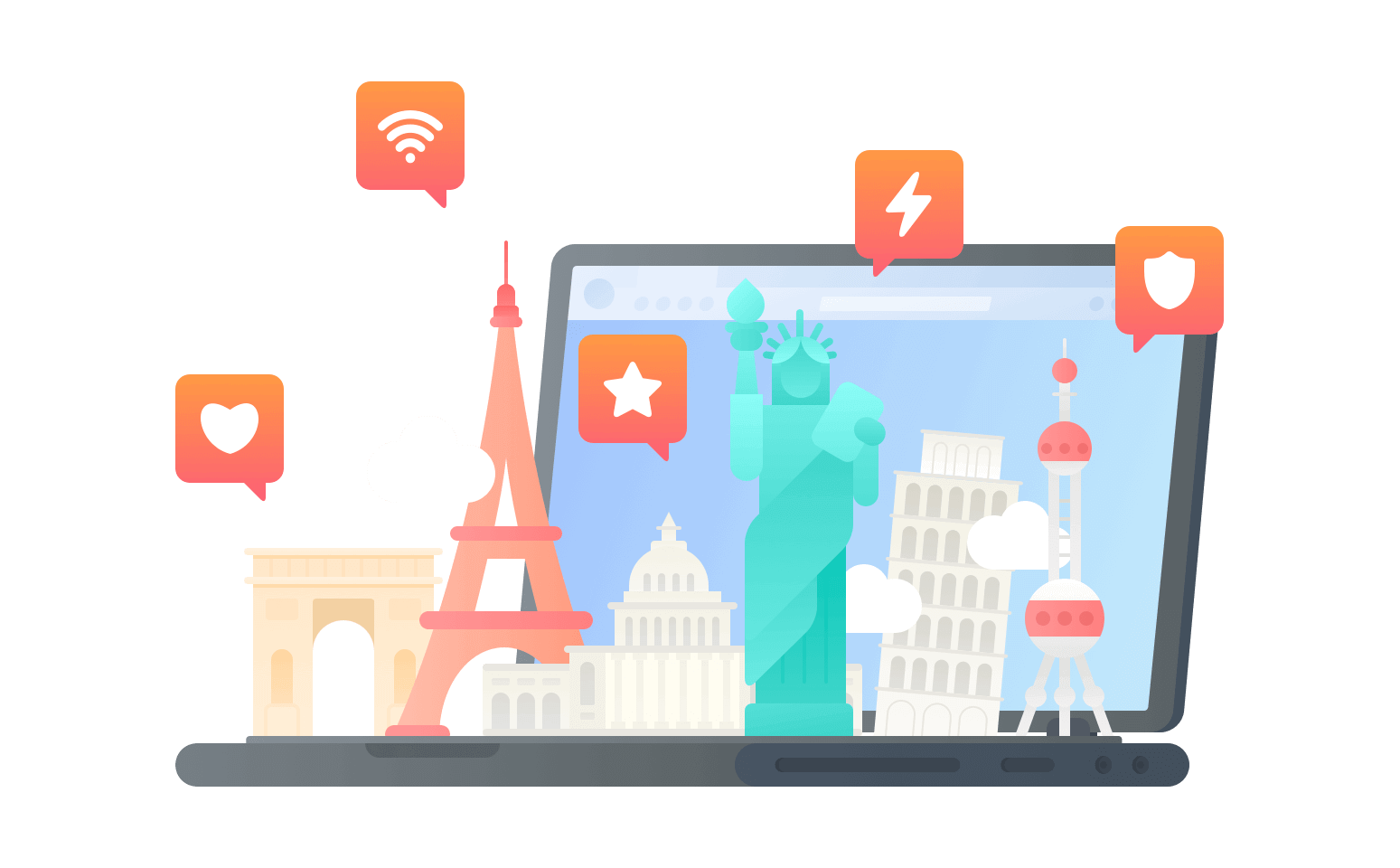 在圣马力诺连接到中国vpn - 云回国